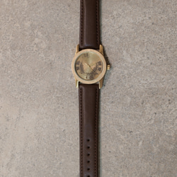 真鍮腕時計 2枚目の画像