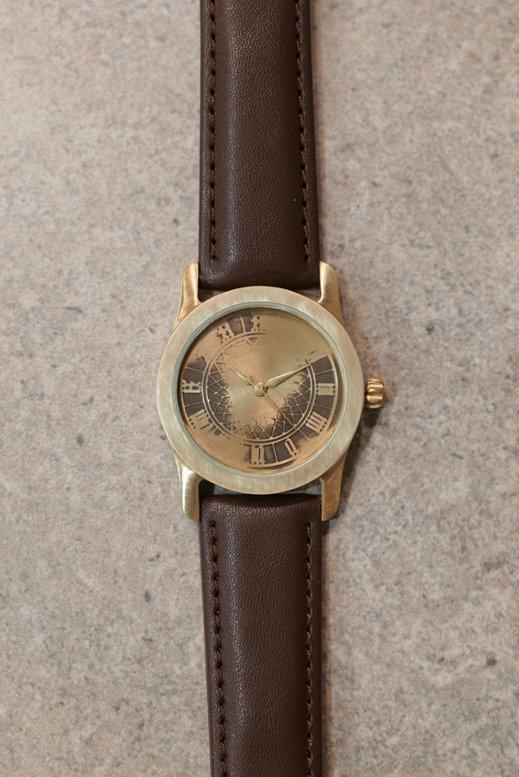 真鍮腕時計 6枚目の画像