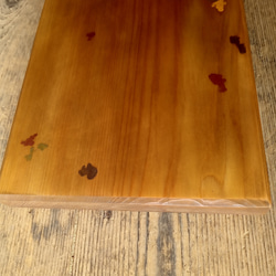 【木製看板製作】 檜 18.5cm×28.5cm 厚み2.6cm / 一枚板看板 10枚目の画像