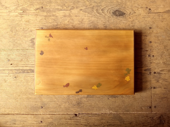 【木製看板製作】 檜 18.5cm×28.5cm 厚み2.6cm / 一枚板看板 5枚目の画像