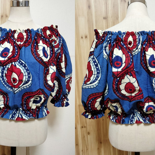 持ち込み布でセミオーダー☆オフショルダー/トップス その他トップス  