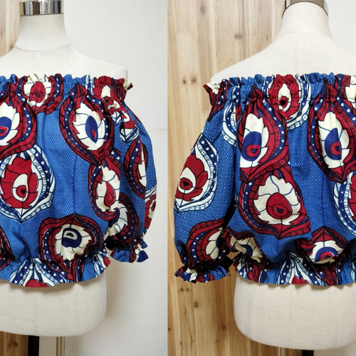 持ち込み布でセミオーダー☆オフショルダー/トップス その他トップス  