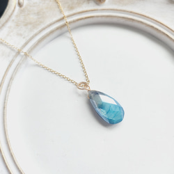 ゴム交換可能】大きめフローライトのヘアゴム✩.*˚天然石×ヘアゴム