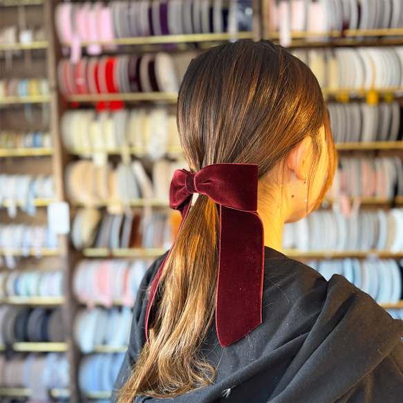 ベロアリボン【日本製/両面】3・6・9・12・18・24・36・48mm幅☆CO6900