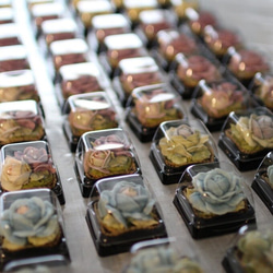 (風呂敷ラッピング)あんフラワークッキー(全部バラ)9個入り お歳暮 あんこのお花！ 6枚目の画像