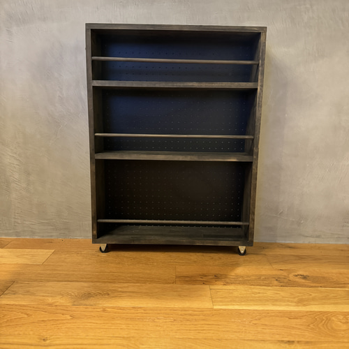 木目を活かしたサイドストッカー 木目を活かしたサイドストッカー