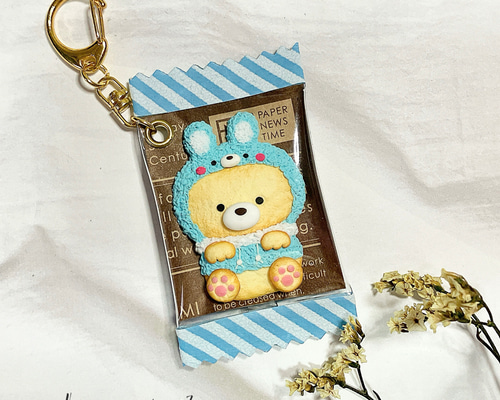 Lucky Cream Chocolate フェイクスイーツデコ チャームうさぎ