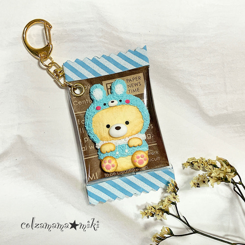 くまさんクッキー♡うさぎパーカー スイーツ ケーキ フェイクスイーツ