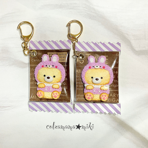 くまさんクッキー♡ うさぎパーカー♡ スイーツ ケーキ Cookie