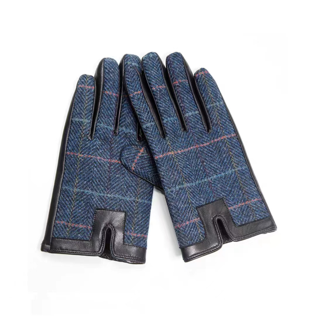 手袋 ウール イギリス産 ハンドウォーマー 羊革手袋 レディース  メンズ スマホ対応 男女兼用 お年賀 彼氏彼女 新春