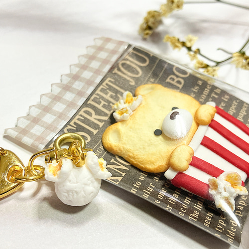 くまさんのポップコーンクッキー♡ スイーツ ケーキ Cookie