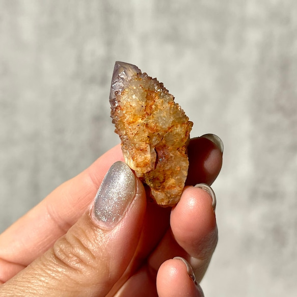 南アフリカ産【ミニ カクタスクォーツ】Spirit Quartz（12.5g）鉱物 天然石 9枚目の画像