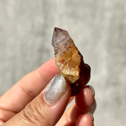 南アフリカ産【ミニ カクタスクォーツ】Spirit Quartz（12.5g）鉱物 天然石 1枚目の画像