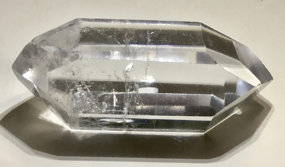 レインボー✨　エンジェルブレッシング　ダブルポイント  水晶　クリスタル　磨き 8枚目の画像