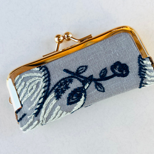 ミナペルホネン がま口印鑑ケース following day はんこ入れ 通帳  