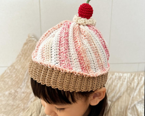 R*n様 カップケーキさんの編みぐるみキーホルダー〇 キャプションお読みください R*n様 カップケーキさんの編みぐるみキーホルダー〇