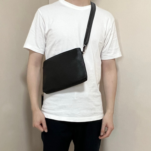 Y's for men ブラック サコッシュ 即完】Y's for men Yohji Yamamoto