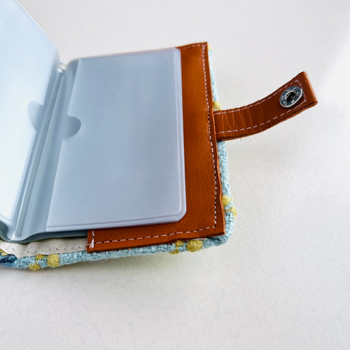 ミナペルホネン 本革カードケース following day タンバリン 20枚収納  