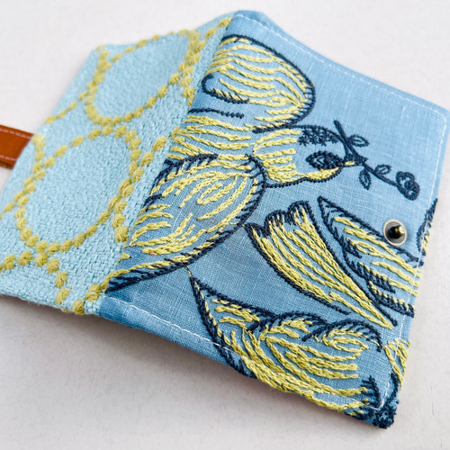 ミナペルホネン 本革カードケース following day タンバリン 20枚収納  