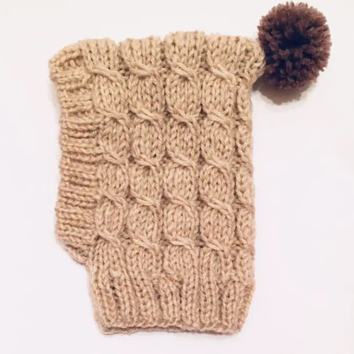 即発送❗️顔周り28〜37cm ♡ ボストンテリア さんなどに ◇ 手編み 犬