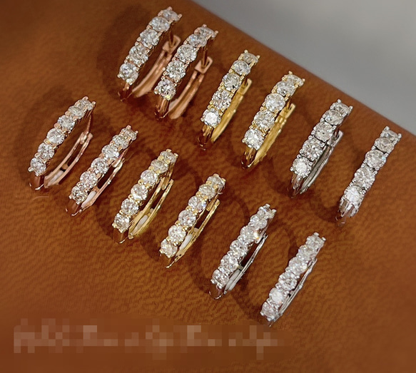 最終価格！ 天然パール　K18 ダイヤ　ピアス 天然ダイヤモンドピアス0.36ct k18 ピアス（フープ） パール大好き