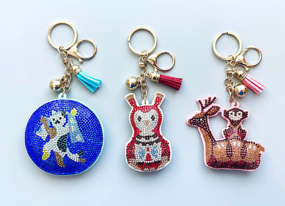 キラキラスタイ111#ハンドメイド 魔を避ける＞キラキラキーチェーン【神話と伝説】 その他アクセサリー