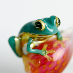 Frog（カエル）ファナネックレス516 1枚目の画像