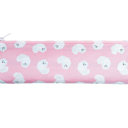 【Iruyo】ペンケース　ポメラニアン柄【イベント販売・通販限定】 2枚目の画像