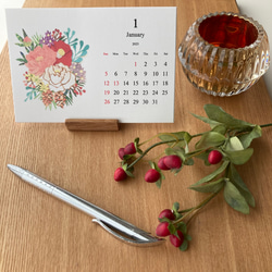 4月始まり 花の癒し卓上カレンダー2024 10枚目の画像