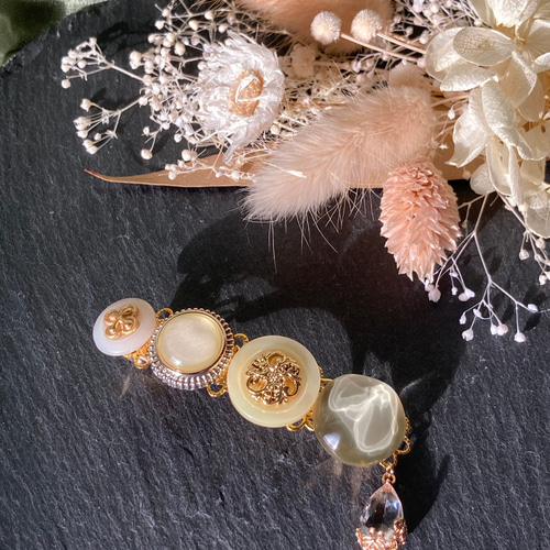 NO.248 ハンドメイドヘアアクセサリー　バレッタ　カボション　レジン NO.248 ハンドメイドヘアアクセサリーバレッタカボションレジン