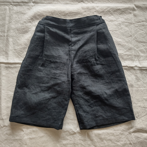 受注制作】リネン地のベストセットアップ～裏地のお色選べます～［80  