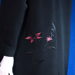 着物リメイク　 ロングブラウス＆ロングジャケット（絹、絵羽の羽織り） 11枚目の画像