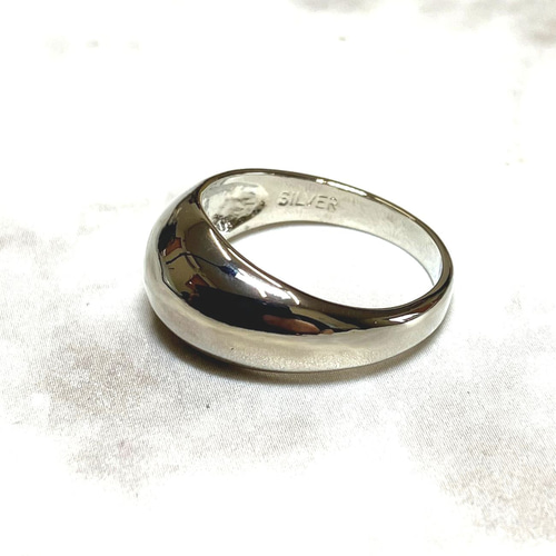 シルバーリング○ポッテリング○silver925 刻印無料 /SR-3065 指輪