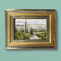 ポストカード ヨーロッパ風景画（組み合わせ自由4枚セット1.000円）No.258  イタリア  オルチア渓谷 6枚目の画像
