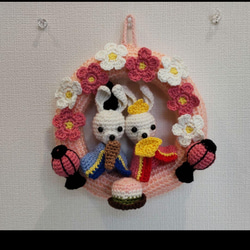 ハンドメイド　ひな祭り　編みぐるみ　インテリア　置物　イベント　かぎ針編み ひな祭りの編みぐるみキットでかわいい人形作り | TikTok