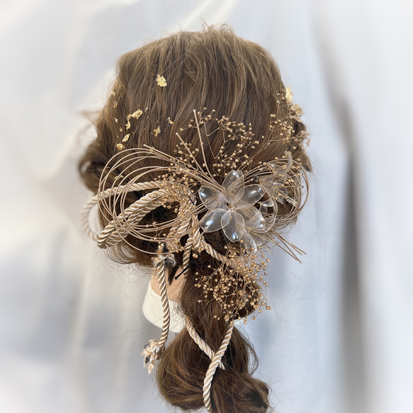 アンティーク ビーズ ヘッドドレス アート作品 フランス ブロカント