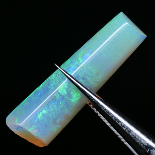 鉱物 標本 化石 蛋白石 潜晶質 原石】オーストラリア ベレムナイト