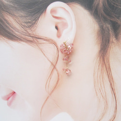 。Cherry blossoms。 earring／pierce*4275* 7枚目の画像