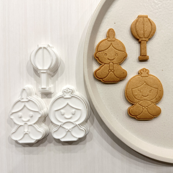 ひな祭りセット　クッキー型 1枚目の画像
