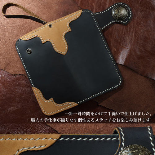 財布 メンズ バイカーズウォレット 長財布 本革 ライダース 財布 メンズ バイカーズウォレット 長財布 本革 ライダース