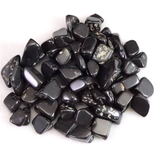 香川県産 サヌカイト 讃岐岩 さざれ 100g 【榎本通商93497】 天然石