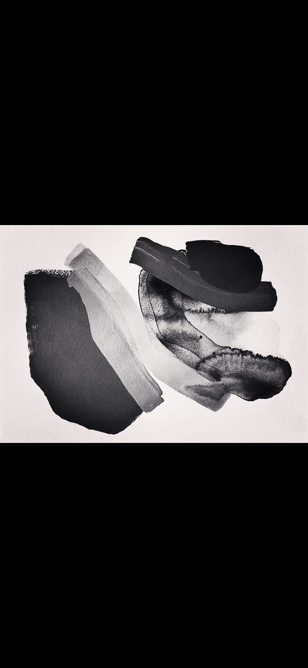 墨心象画(和紙、高画質コピー、額なし)