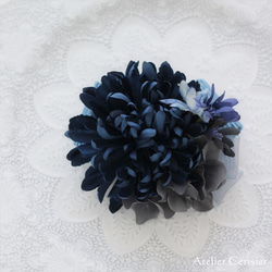 シックなブルーのコサージュ trim_ofkss_itemd5947fd4fd7511e