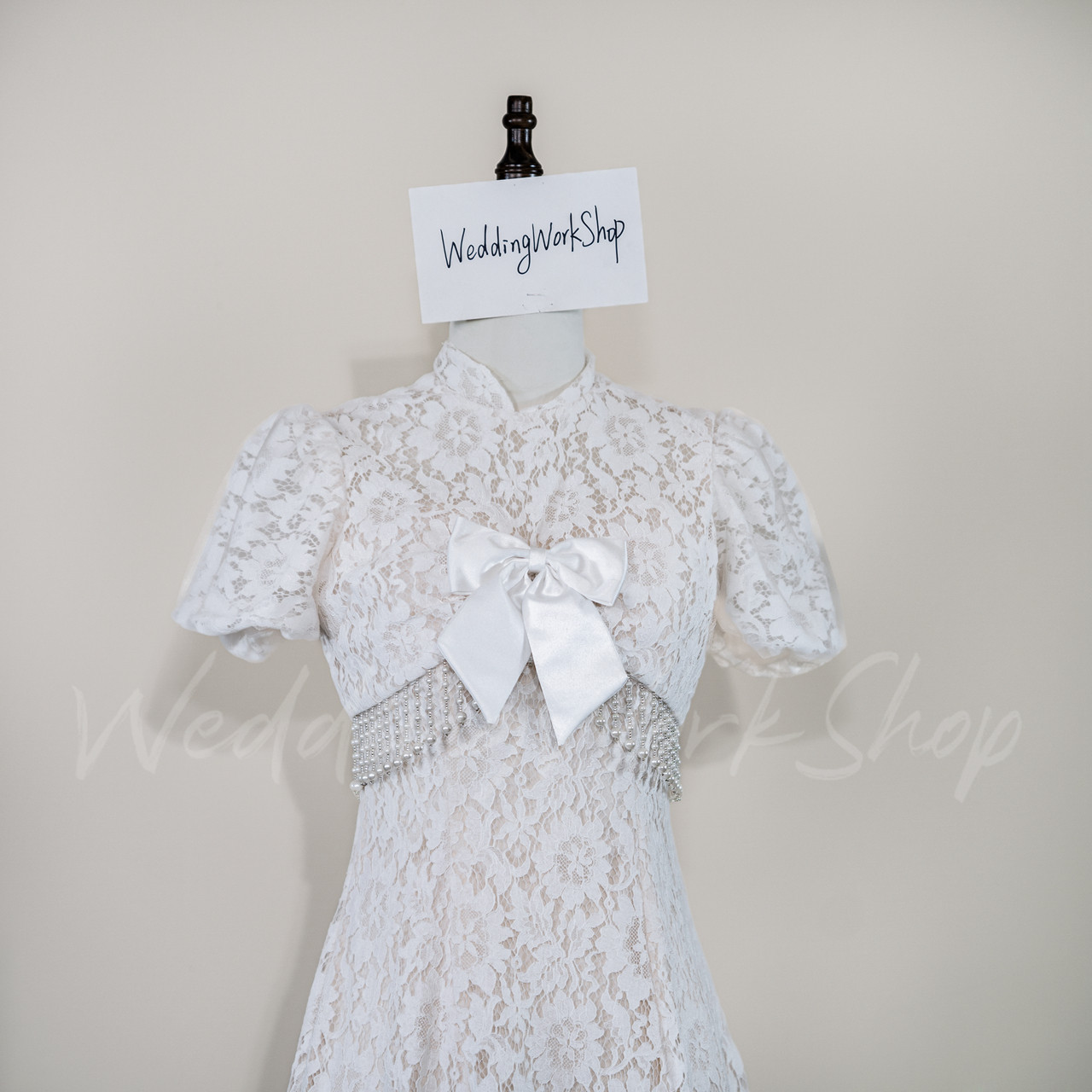 高級 美しい花レース リボン  カラードレス 短袖 /演奏会 /謝恩会/G029