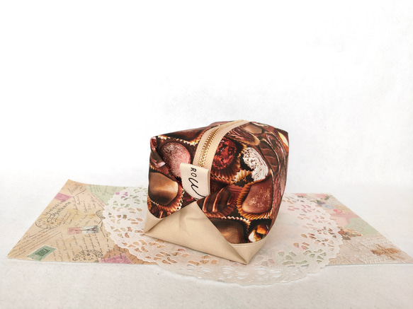 キャラメルポーチ(チョコレート・ヘーゼルナッツ) 3枚目の画像