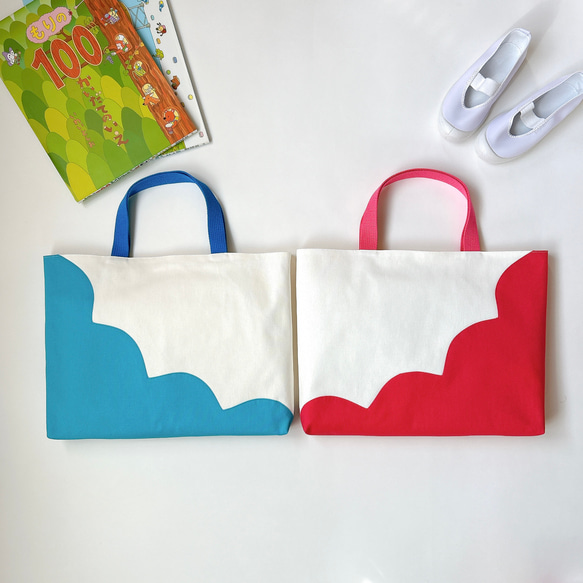 手提げ・レッスンバッグ・入園グッズ Ari 入園入学グッズ 3点セット【 レース・刺繍 】 レッスンバッグ・上履き