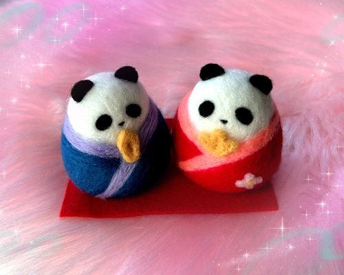 モモパンダ ぬいぐるみ 雛祭り ひな祭り サンエックス - メルカリ