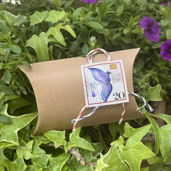 〔ピルケース〕おしゃれでかわいい！持ち運びしやすい外国切手のケース（ポーランド文鳥たち）ラッピング無料！プレゼントにも 14枚目の画像