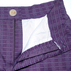 Grid Check Mini Skirt (purple) ミニスカート パープル 紫 ストリート 11枚目の画像