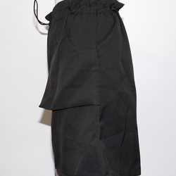 Front Zip Aperture Mini Skirt (black) ミニスカート ブラック 黒 カジュアル 10枚目の画像